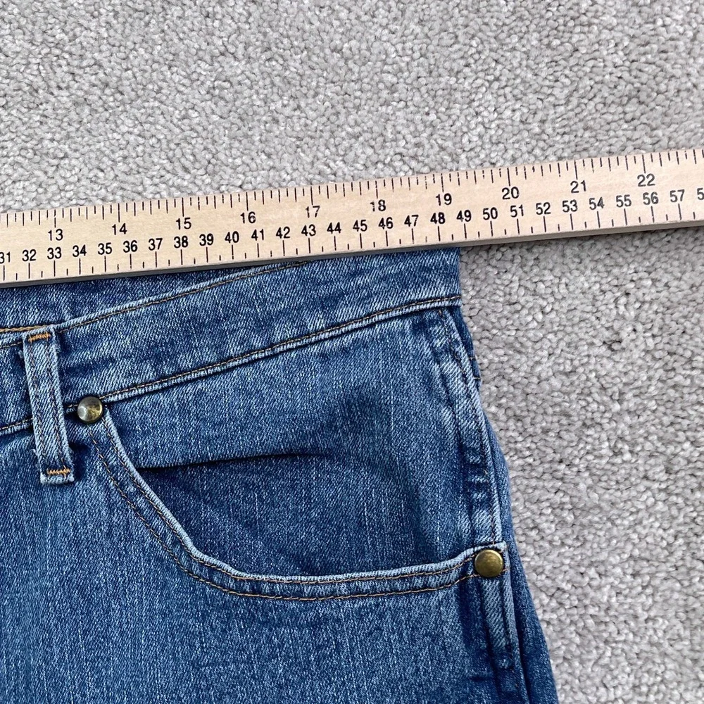 Wrangler Jeans Mens 38x32 Blue Cowboy Cut Slim Fit Premium Performance Denim